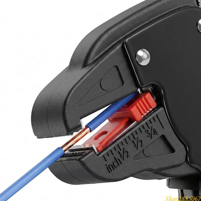 Adjustable Wire Stripper with Jaw and Stripping Tension Control 831F