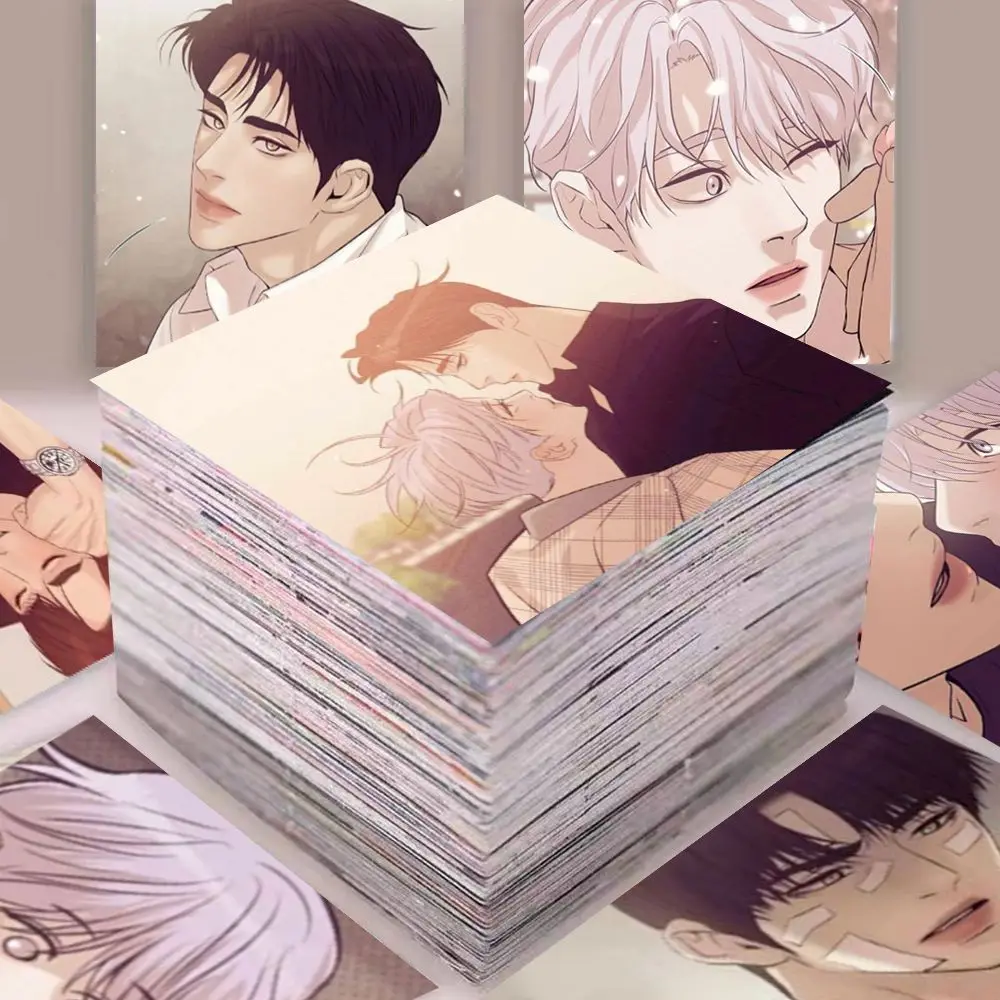 Juego de 59 hojas de pegatinas decorativas impermeables, manga coreana, perla, Chico, stcikers, ordenador, funda de teléfono