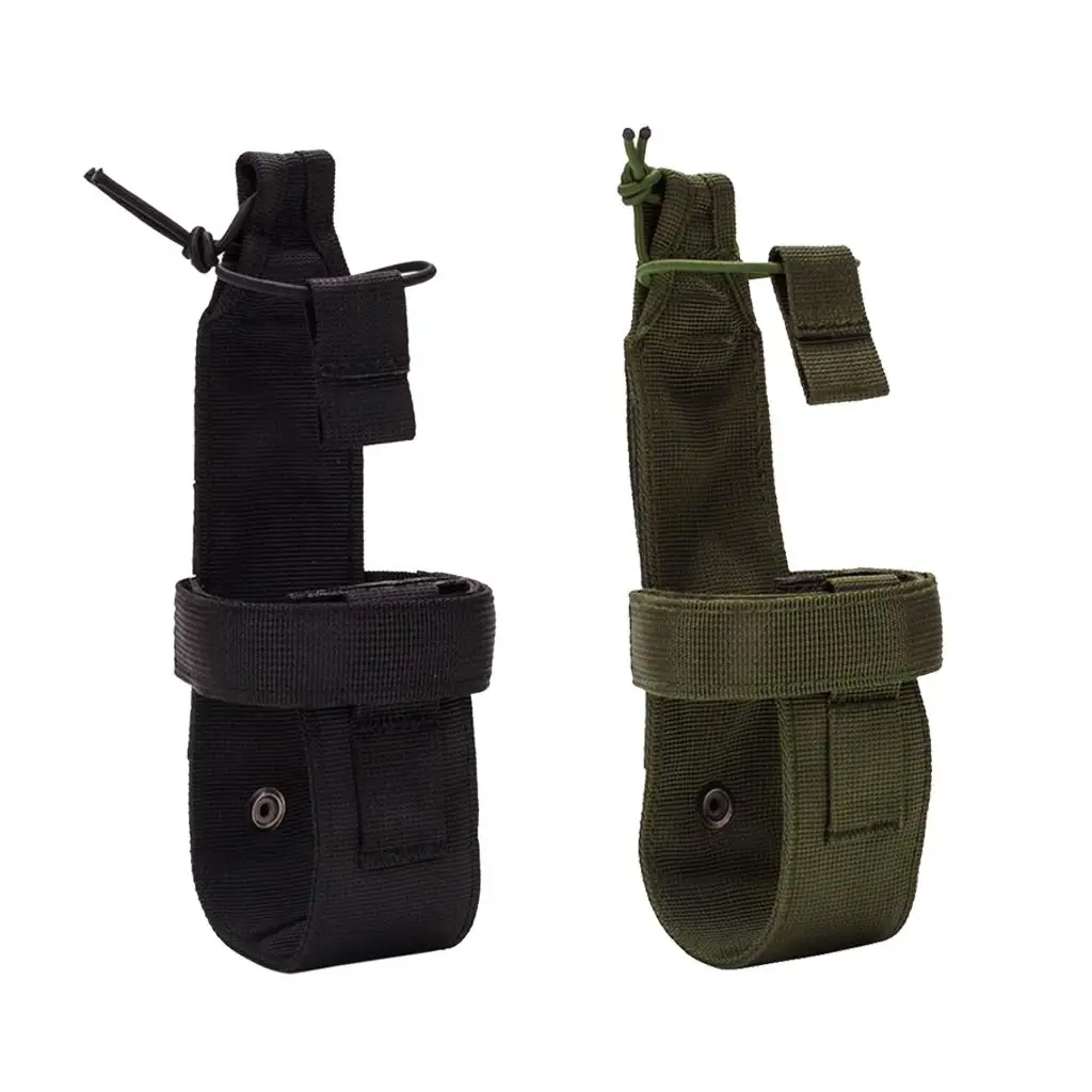 2 Pack Water Bottle Pouch Holder Multi-Functional Attachment Adjustable