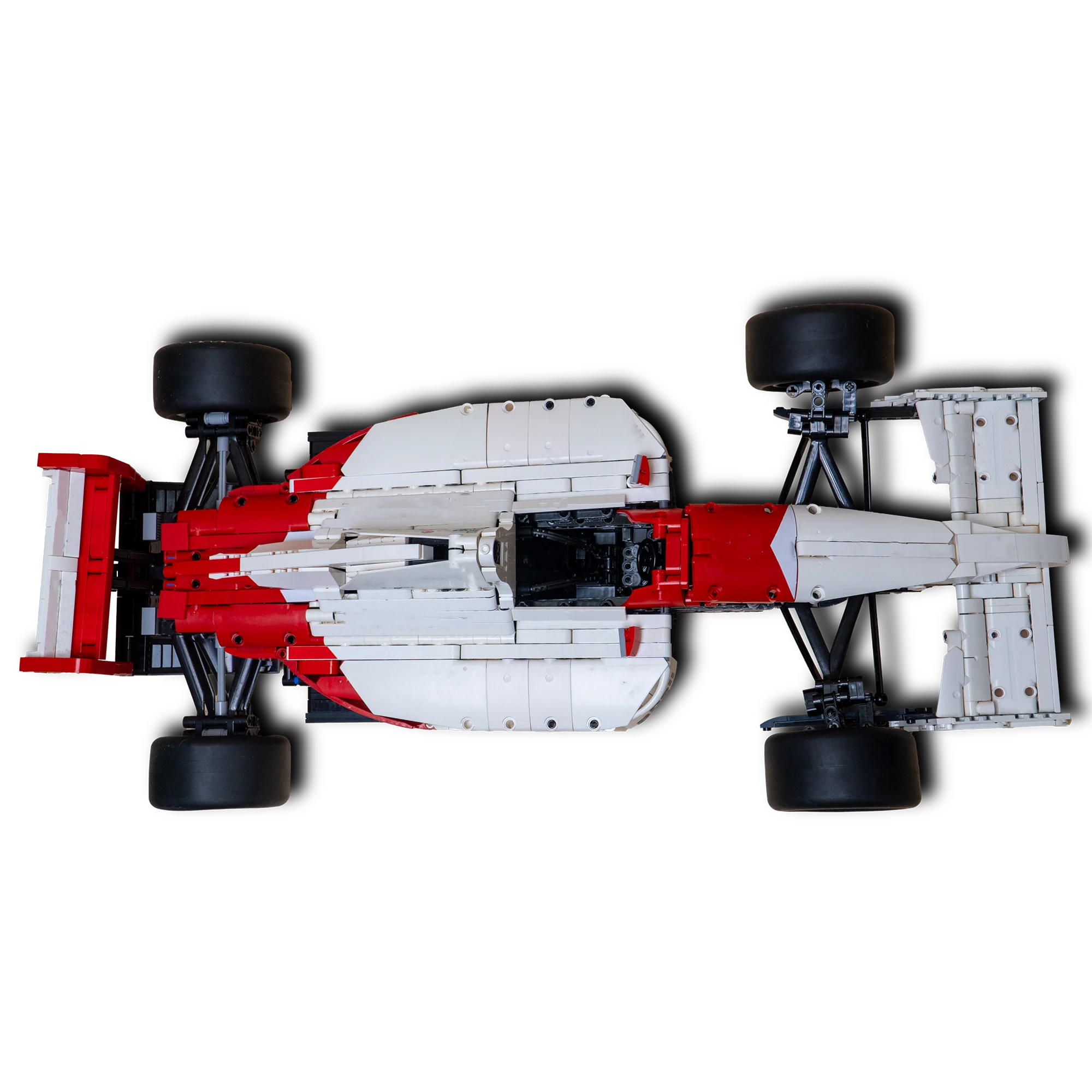 MOC-180921 F1 MP4/6 1:8 Scale Senna Building Blocks Car Model Formula one 42171 gift boy