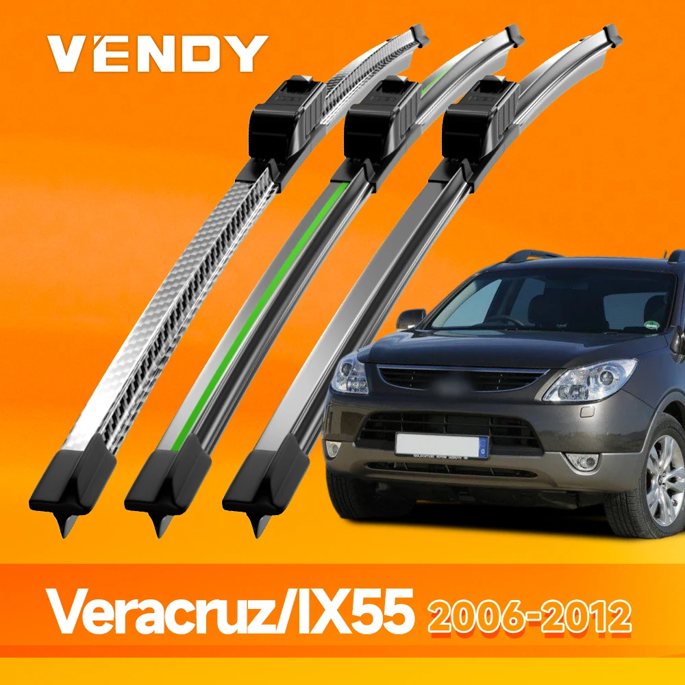 2 stücke Für Hyundai Veracruz IX55 2006-2012 Frontscheibe Wischer Klingen Windschutzscheibe Fenster Zubehör 2007 2008 2009 2010 2011