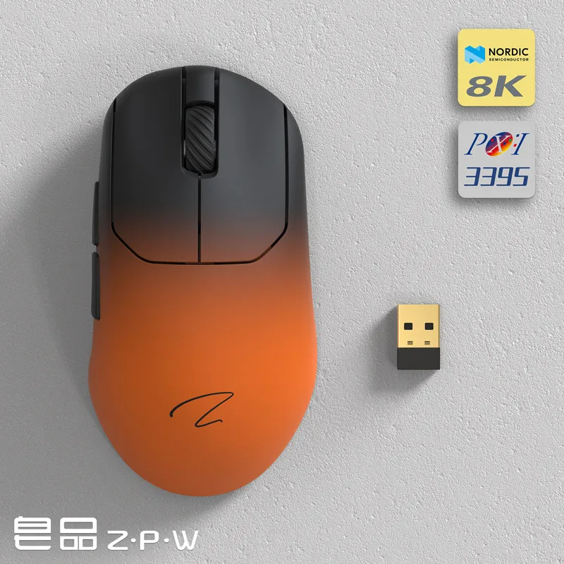 mouseパソコン64GB Zaopin ZPW MAX Wireless Gaming Mouse 8K Paw3395