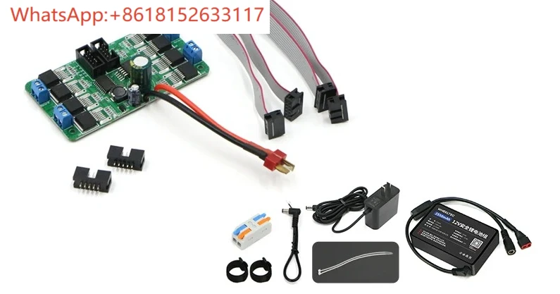 BTN7971 7960 وحدة محرك متعددة القنوات محرك تيار مستمر يأتي مع سيارة ذكية مثبتة بجهد 5A