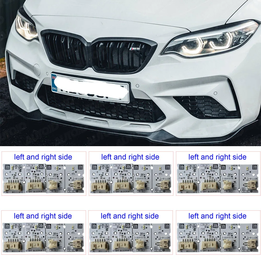 

6 Set Chips For BMW M2 2 series DRL Repair LED Headlight F22 F23 F87 LCI Daytime Running Lights Superbright White Lightsource