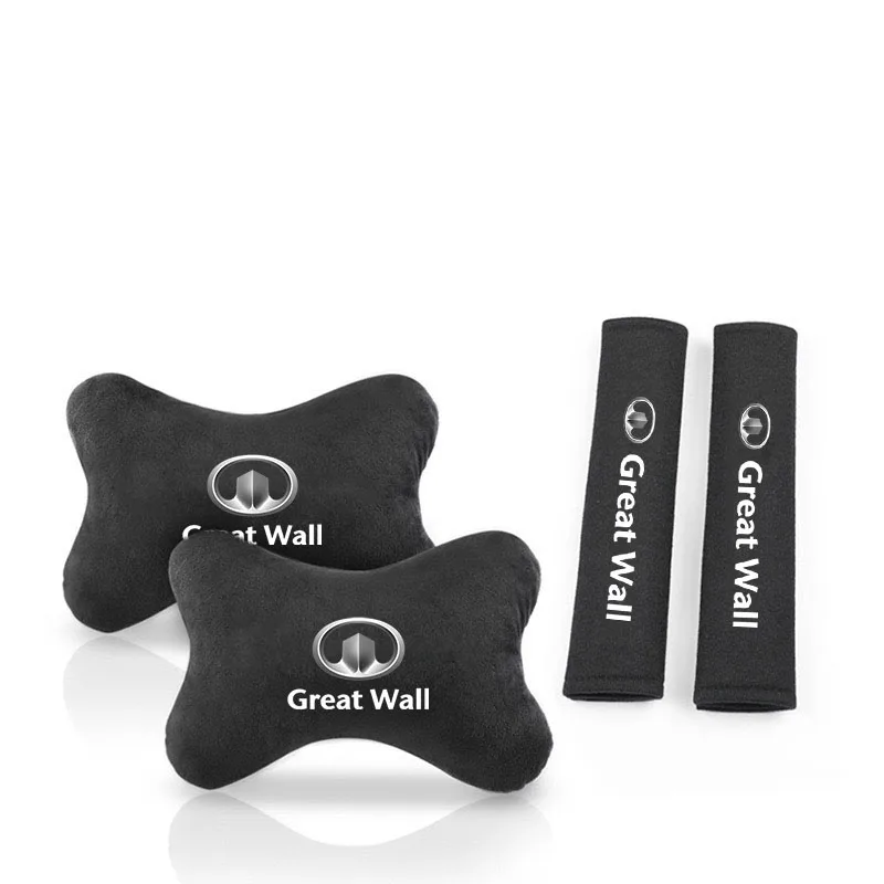 For Great Wall Hover H3 H5 M4 Poer Pao Voleex C30 Wingle 5 Car Headrest Neck Support Seat Soft Neck Pillow Auto Accessories