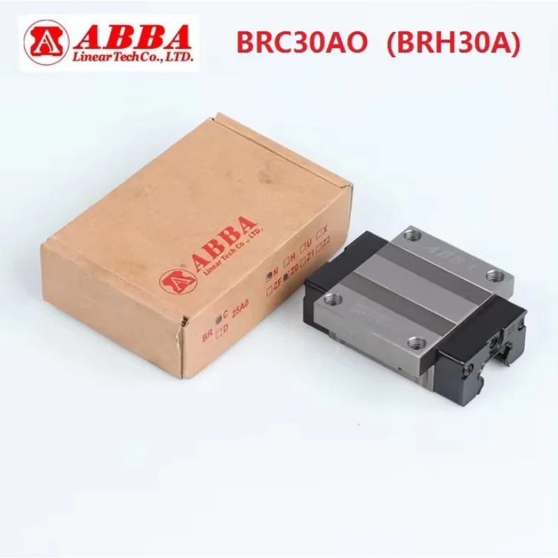 

6pcs Original Taiwan ABBA Carriage BRC30AO BRH30A Linear Flange Block Bearing BRC30A0 for CNC Router Laser Machine