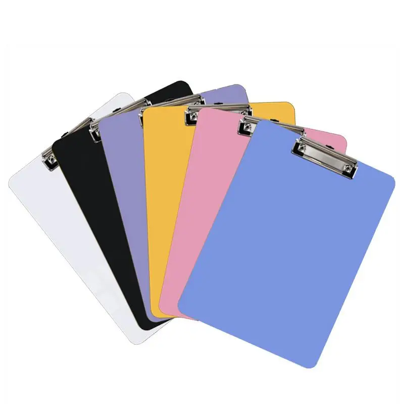 Clip Boards Double Sided Low Profile Clip A4 Letter Size Clipboards For Nurses Students Office Hold 80 Sheets