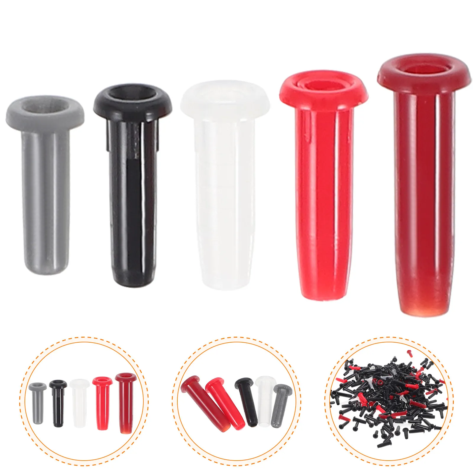 

1 упаковка: Защитная нейлоновая трубка для струн бадминтонной ракетки с двойными отверстиями для надежного крепления струн