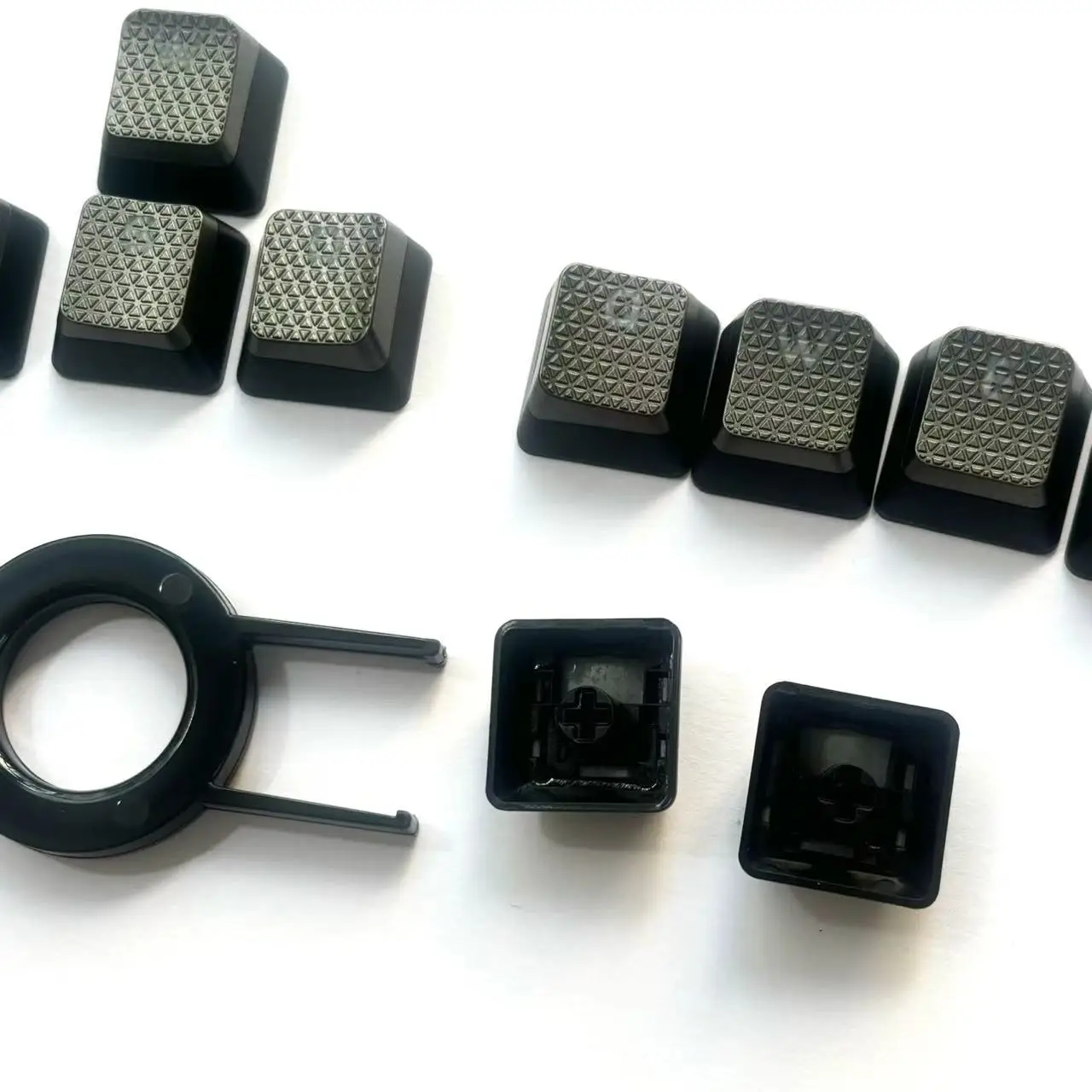 10 Backlit Keycaps for Corsair K63 K65 K68 K70 K95 / Razer / Logitech G710 / K60 RGB Pro Low Profile Mechanical Gaming Keyboard