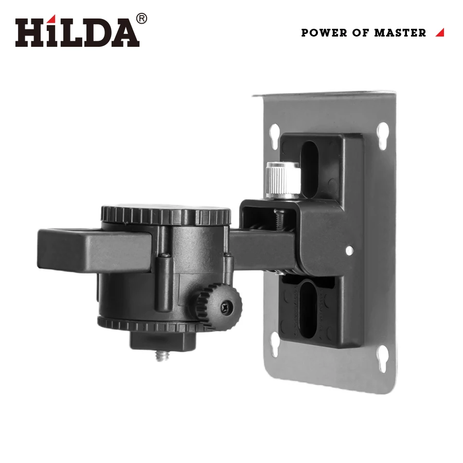 Soporte magnético fuerte para nivel láser 3D de 12 líneas, ajuste de láser de línea de rotación Horizontal y Vertical 360 para interfaz 1/4