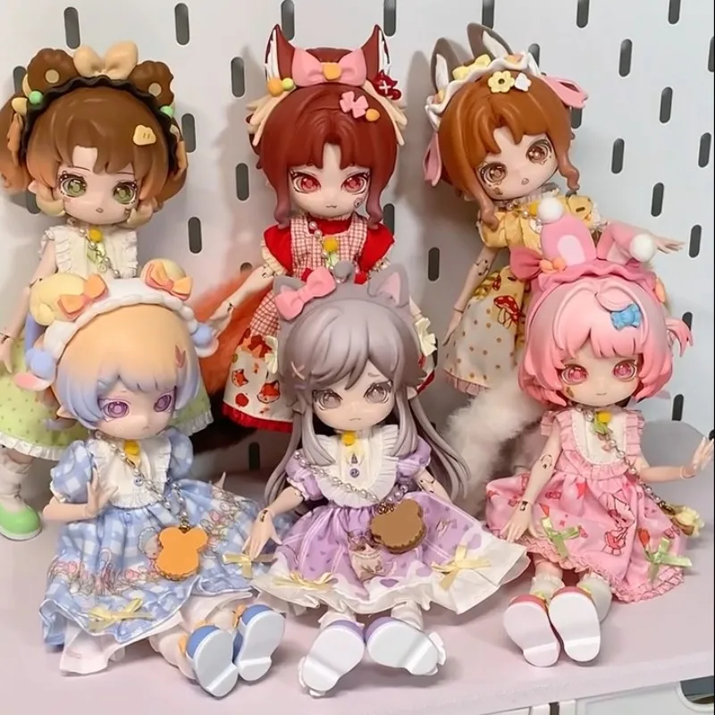 

Come4free Minty The Enchanted Forest Series BJD слепая коробка 20 см суставы подвижная кукла загадочная коробка сумка-сюрприз орнамент игрушка подарки