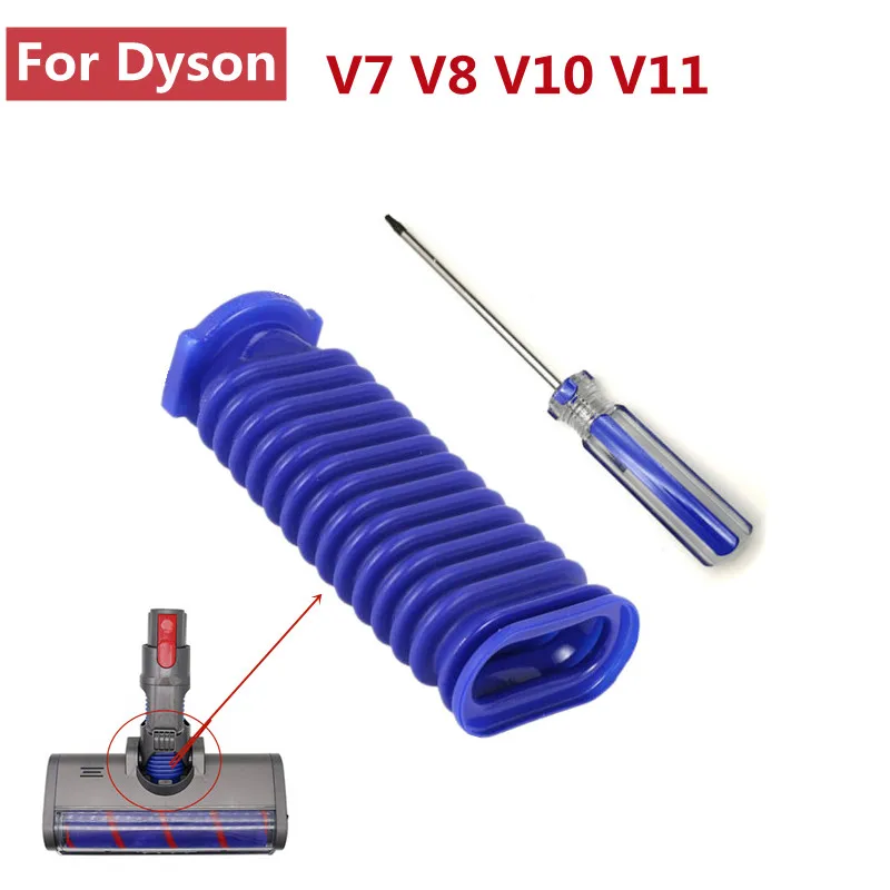 Soft Roller blue Hose For Dyson V6 V7 V8 V10 V11 Vacuum Cleaner for Home Cleaning Replacement Accessories