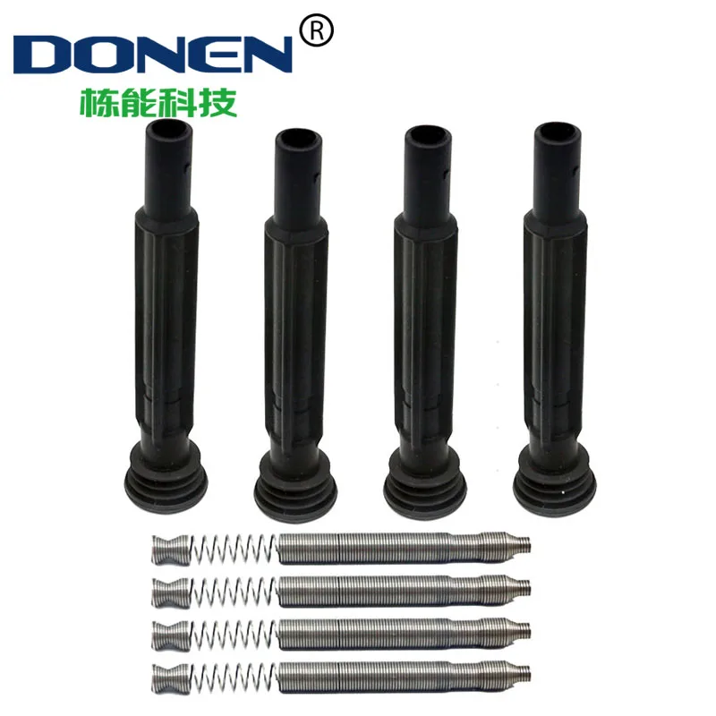 4 PCS Ignition Coil Boot Rubber Kit SPP170E for Fait Dodge 68081914AC