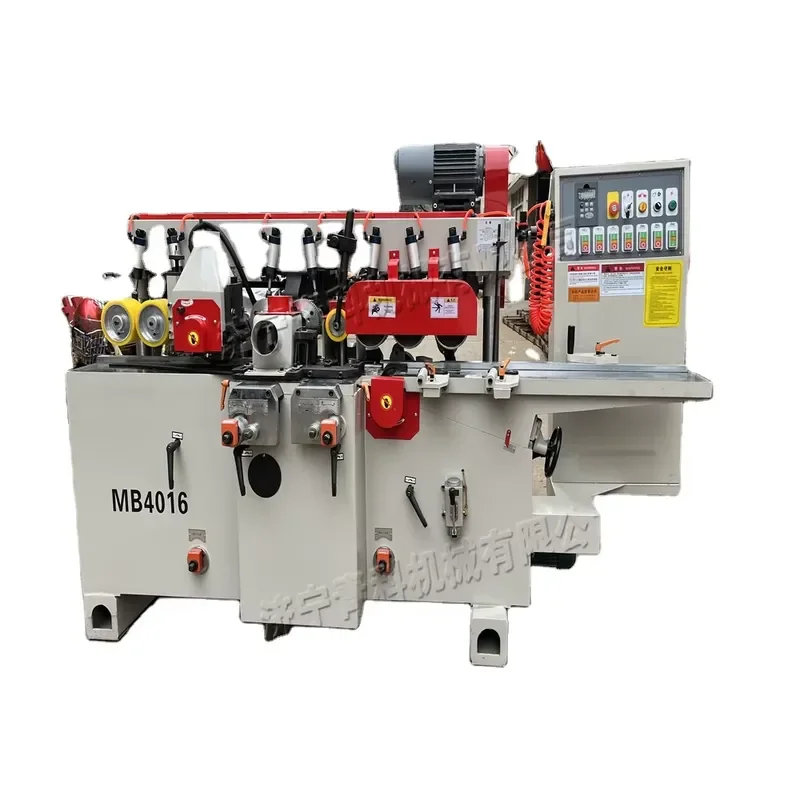 CE Certification Wood Line Four-sided Processing Furniture Parts Four-axis Four-sided Planer Door and Window Frame Processing