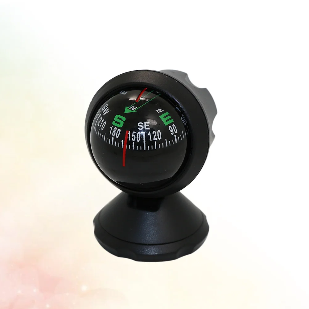 

Compass Ball Car Accessories Mini Compact Magnetic For Dashboard Windshield Mount Durable Delicate Car Compass