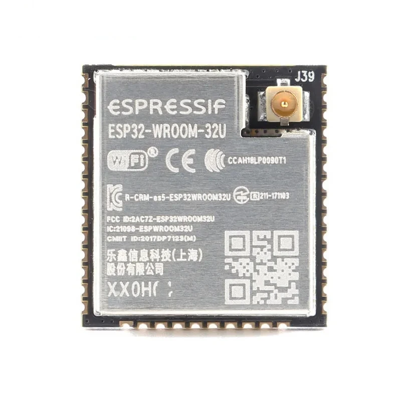 ESP32-WROOM-32,ESP32-WROOM-32D,ESP32-WROOM-32E，ESP32-WROOM-32U，ESP32-WROOM-32UE，Dual Core WiFi&BLE MCU Module 4M