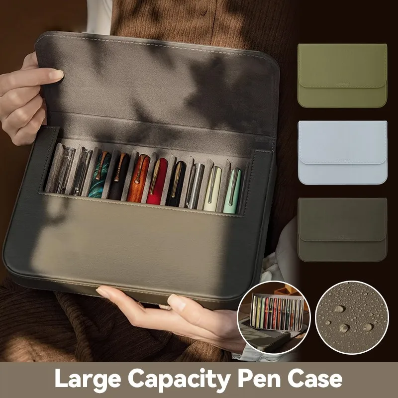 estuche-para-plumas-de-tinta-permanente-de-23x35x17cm-multifuncional-a-prueba-de-polvo-de-gran-capacidad-portatil-con-bandeja-extraible-para-pluma