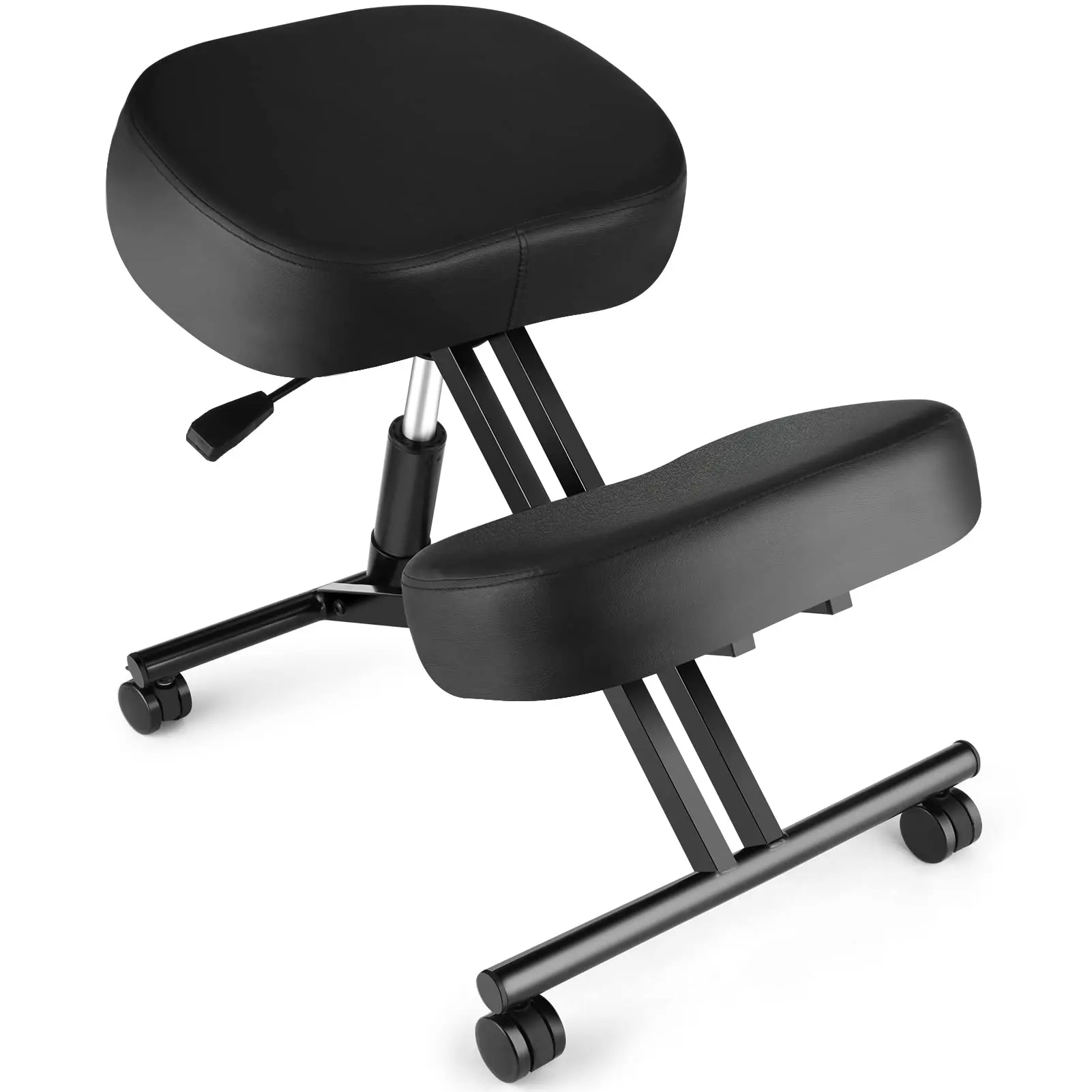 Kneeling Chair Ergonomic for Office, Height Adjustable Stool with Thick Foam Cushions for Home and Office - Improve
