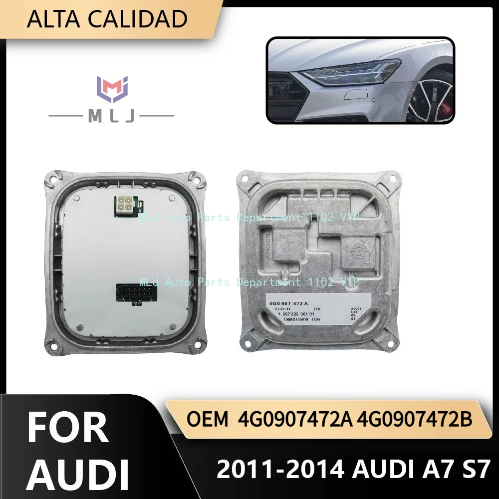 

For Audi A7 S7 RS7 2011-2014 4G0907472 4G0907472A 4G0907472B 4G0907472C LED Headlight Ballast DRL Control Module Car Accessories
