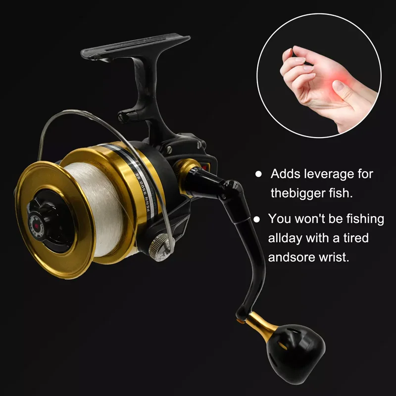 Manivela de Potencia Ryabt de - Penn Reel Spinfisher reseña y precio