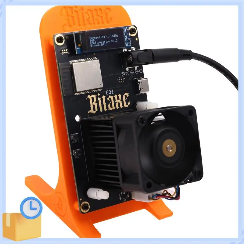 

Популярный Bitaxe Gamma 601 Solo Miner 1.2TH/S BM1370 Asic Chip 18 Вт от Antminer S21 Pro Bitcoin BTC Miner с кронштейном BR Plug