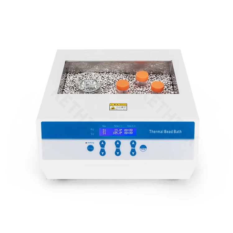 KT-THB-10 Lab Use Thermostatic Dry Metal Bath Incubator with Imported Bead Armor for Various Conventional Laboratory Containers