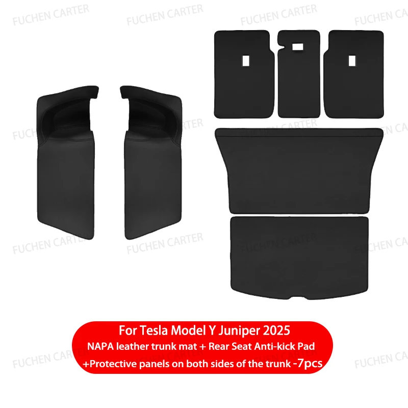 7pcs set leather