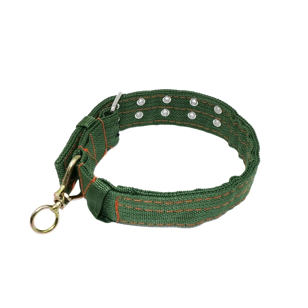 Strong Durable Belay Tie Adjustable Cattle Collar Cow Hauling Collar Livestock Feeding Supply Canvas Belt  Veterinary Equipment