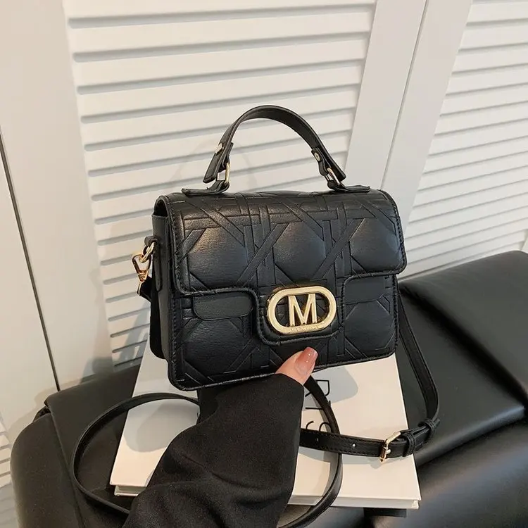 

2025 New Quilted Square Bag for Women, Elegant Top Handle Shoulder Bag, Chic Crossbody Purse, Versatile Day to Night Tote​