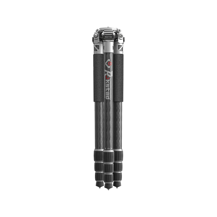 Carbon Fiber Ground Tripod 35Kg Heavy Duty Shooting Rifle Tripod 169Cm Height Dual 1/4 3/8 Thread Camera Optics Hunting Tripod