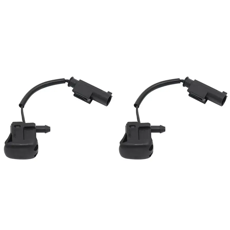 

Ingenious-2X New Windshield Heated Washer Sprayer Nozzle Jet 61668361039 For -BMW 5 Series E39 1997-2003 525I 528I 530I 540I M5