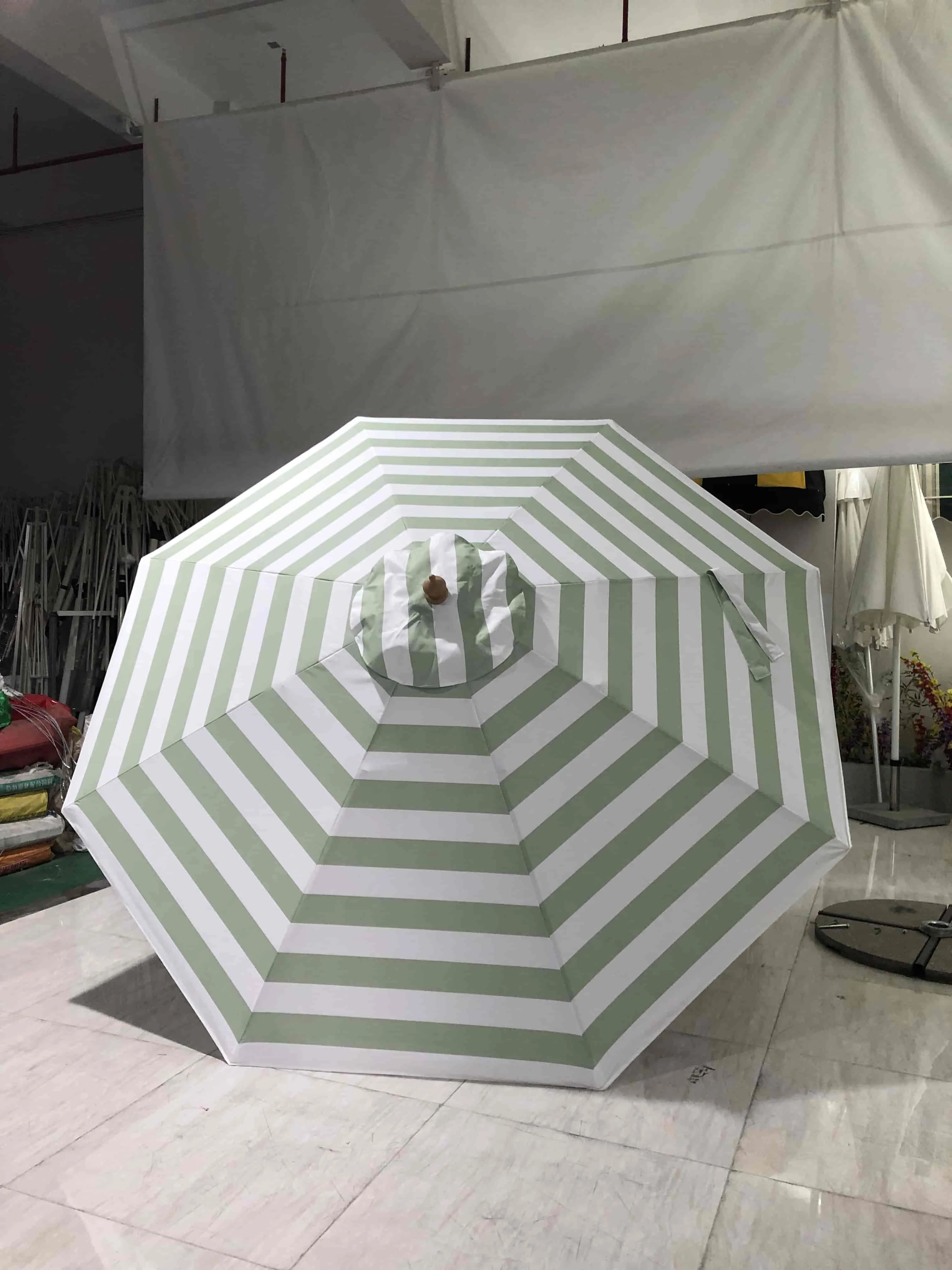 Best Selling Commercial Garden Beach Awnings Waterproof Windproof Sunshade Umbrella Durable Polyester Sail Material Ordinary