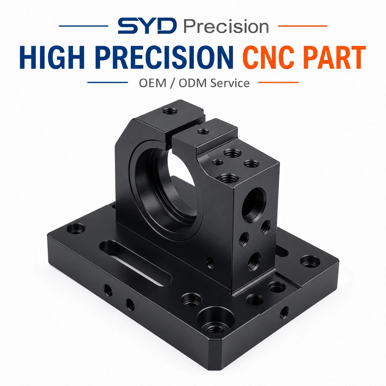 Custom CNC Aluminum Parts OEM Precision Milling Turning Metal Components for Machinery