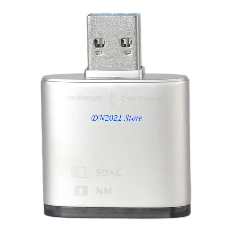 F3KE USB2.0/USB3.0 to Card Reader Read Different Memory Card Formats on PC Card Reader Lightweight Designs