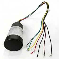 ELEWIND 40mm RYG DREI Farbe Signal Turm Licht mit incontinuous summer 24v zu 220v verfügbar (YWJD-40A)