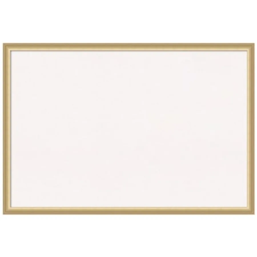 

Белая пробковая доска для стен 26x38 с золотой рамкой, большая пробковая доска для заметок, декор для офиса и дома, органайзер для повседневного использования