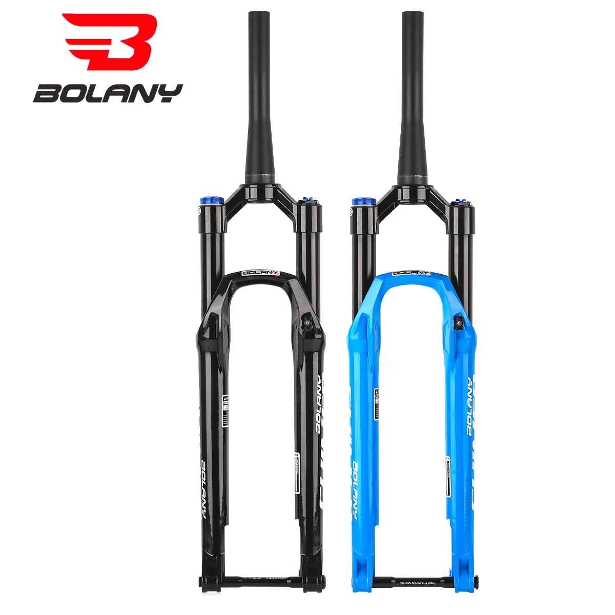 

BOLANY Bicycle Fork 26 27.5 29Inch 120 Travel Air Oil Suspension Boost Thru Axle MTB Air Fork 29 Damping Adjustable Bike Part