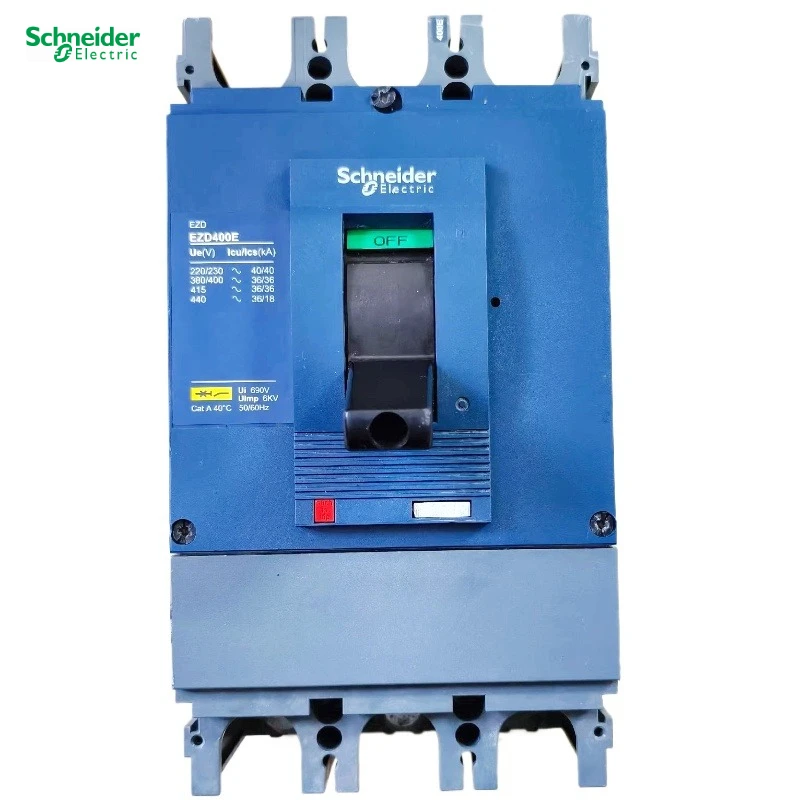 

Schneider Electric EZD400E400A 4P Molded Case Circuit Breaker