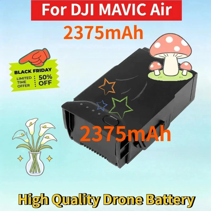 

Newest 2375mAh Lithium-polymer Rechargeable Battery for DJI MAVIC Air Smart Flight High Quality Drone Replacement Battery