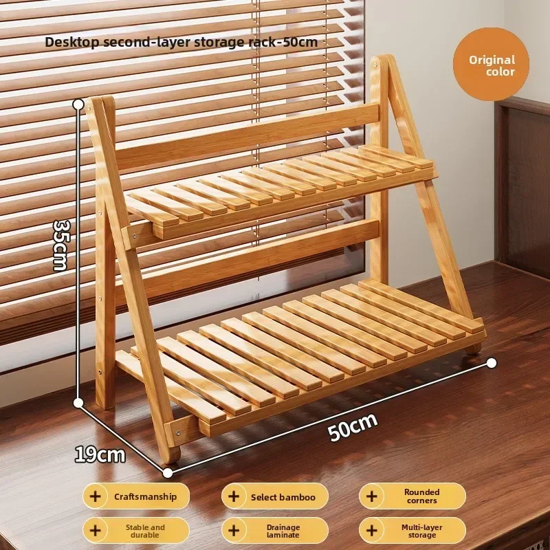 Multi-functional Household GoodsDesktop Folding Shelf, Countertop Bookshelf, Finishing Shelf, Room Cosmetic Storage Shelf