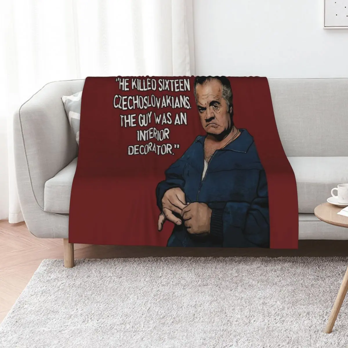 Sopranos - Paulie Walnuts Throw Blanket Thermals For Travel Soft Warm Bed warm for winter Blankets