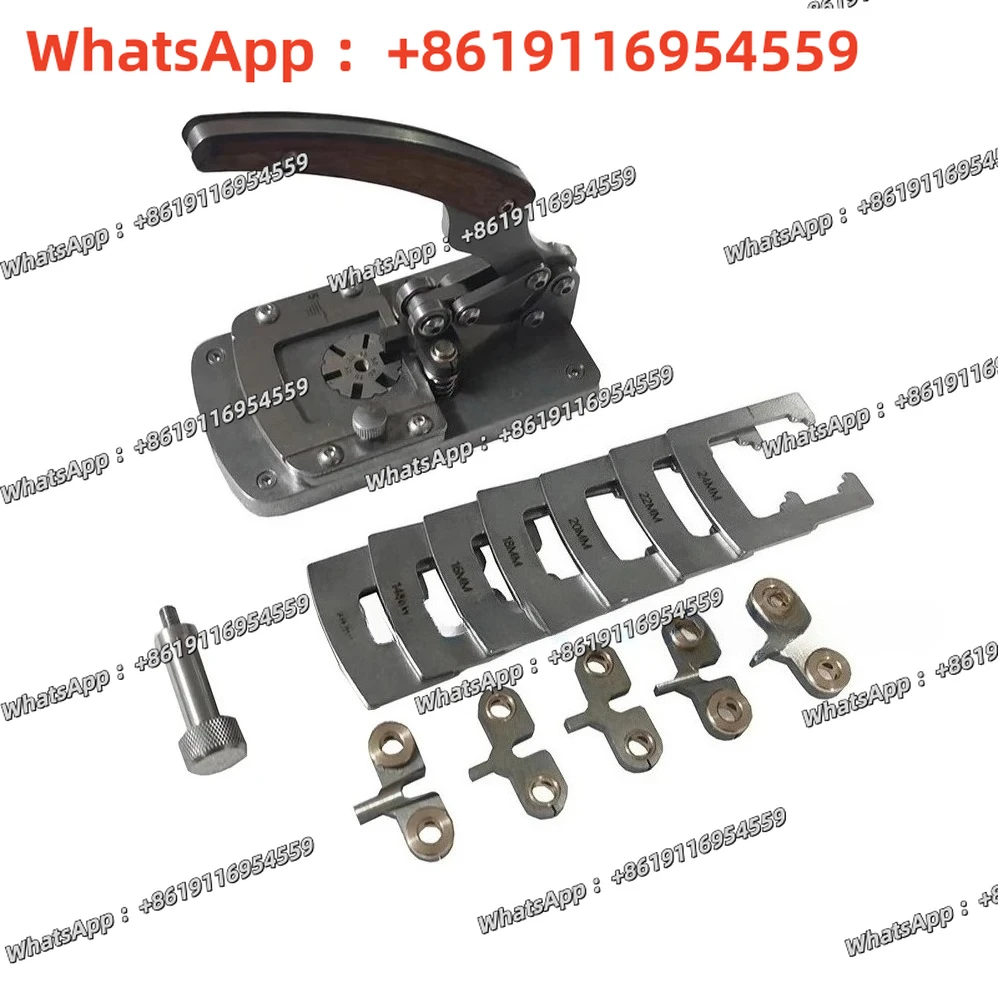 Manual Leather Watch Strap Cutter Leather Belt Round Square Hole Puncher Pin Buckle Hole Clipper Opener Leather Craft