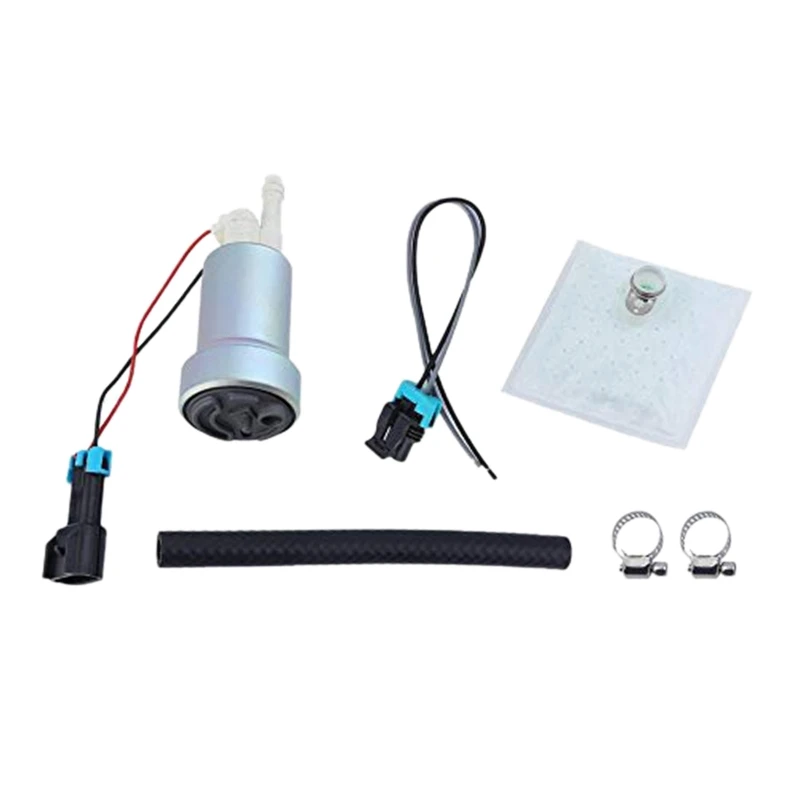 

WAP01 Fuel Pump Kit for Walbro F9000267 F9000262 External Fuel Pump for Automotive E85 in Tank 450 Lph Racing Cars