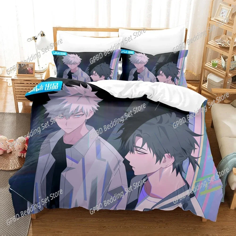 3D Anime The Link Click 3D Bedding Set Duvet Cover Pillowcases Single Twin Full Queen King Size Home Decor Quilt Boys Gift