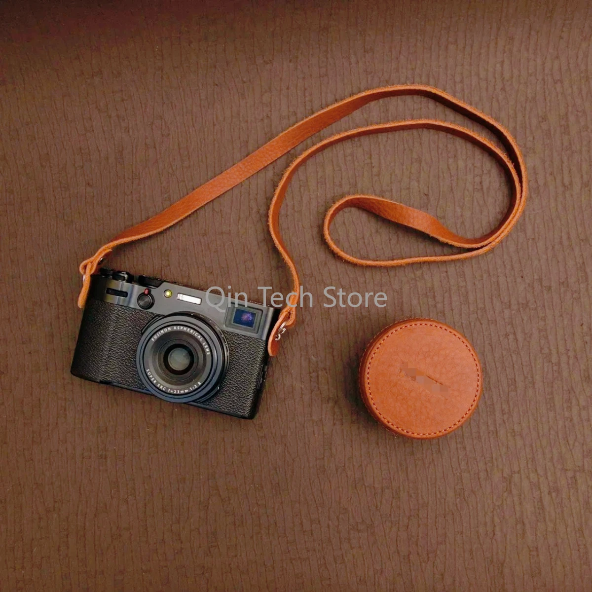 本革 レンズキャップ FUJIFILM X100V/x100vi用レンズキャップ 本革 レンズキャップ FUJIFILM X100V/x100vi用レンズキャップの通販 by