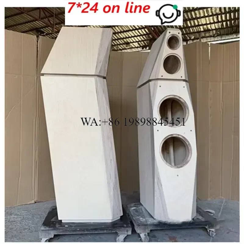 WMWMNU MZ-001 Customized 8 Inch 10 Inch 12 Inch Double Woofer Three-way Four-way Speaker Empty Box