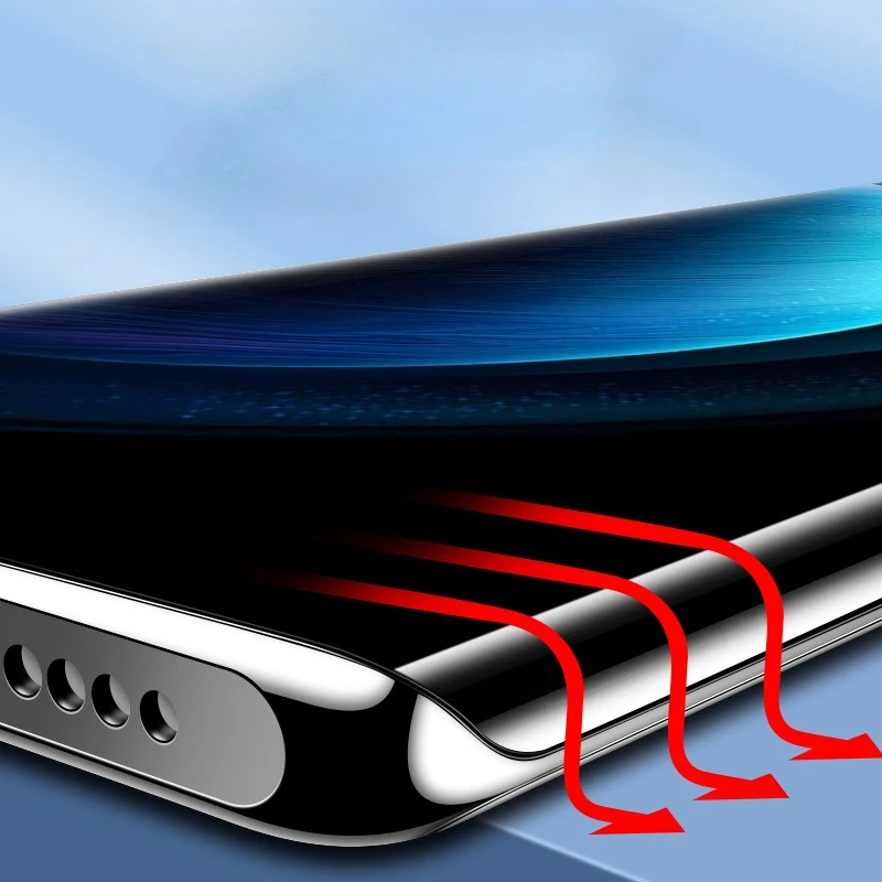 3D Curved UV liquid Tempered Glass For Tecno Pova Slim 5G Full Glue Screen Protectors For TECNO povaslim Clear Front Film