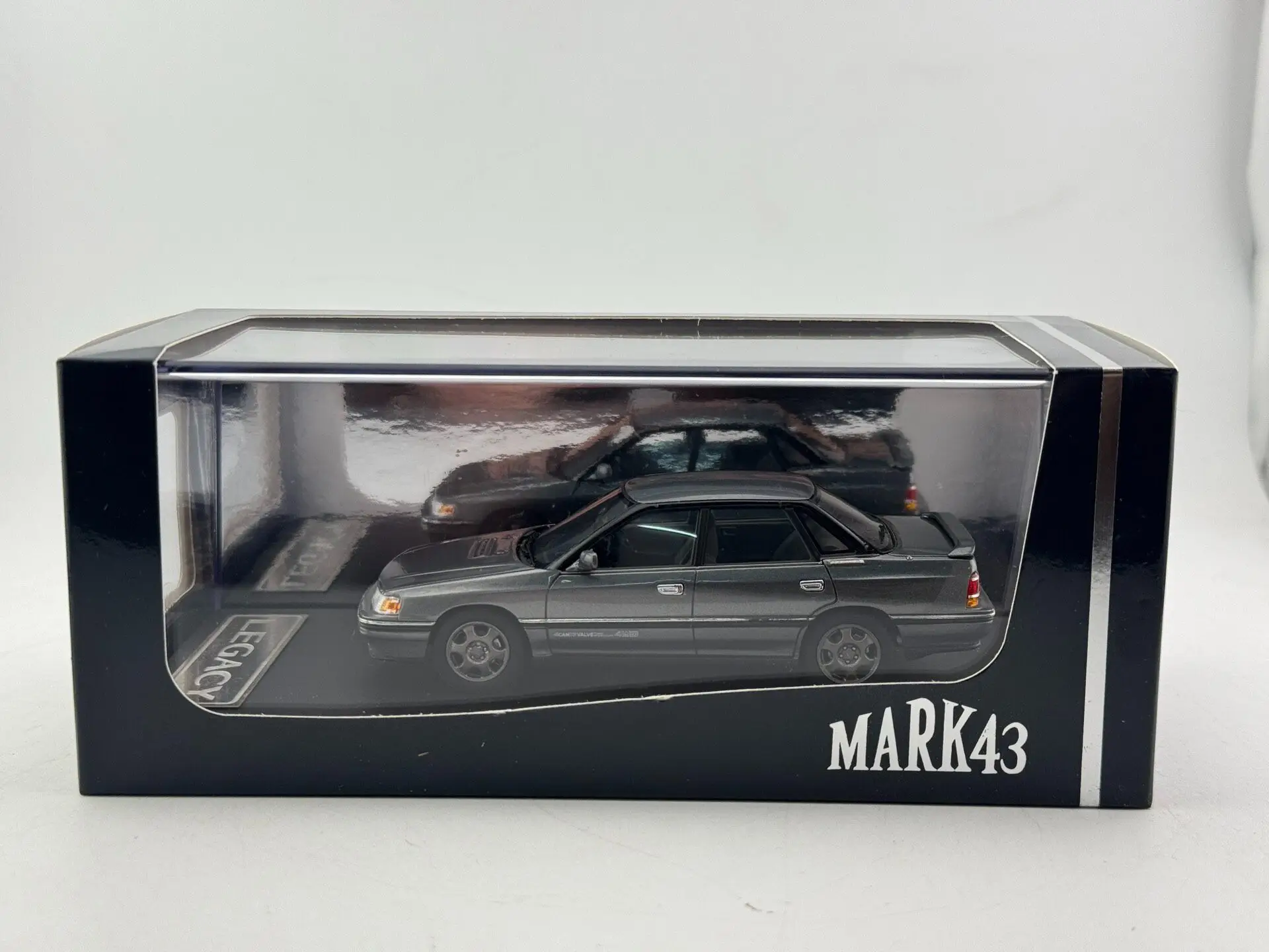 Diecast Mark43 1/43 Scale Legacy Grey Car Model
