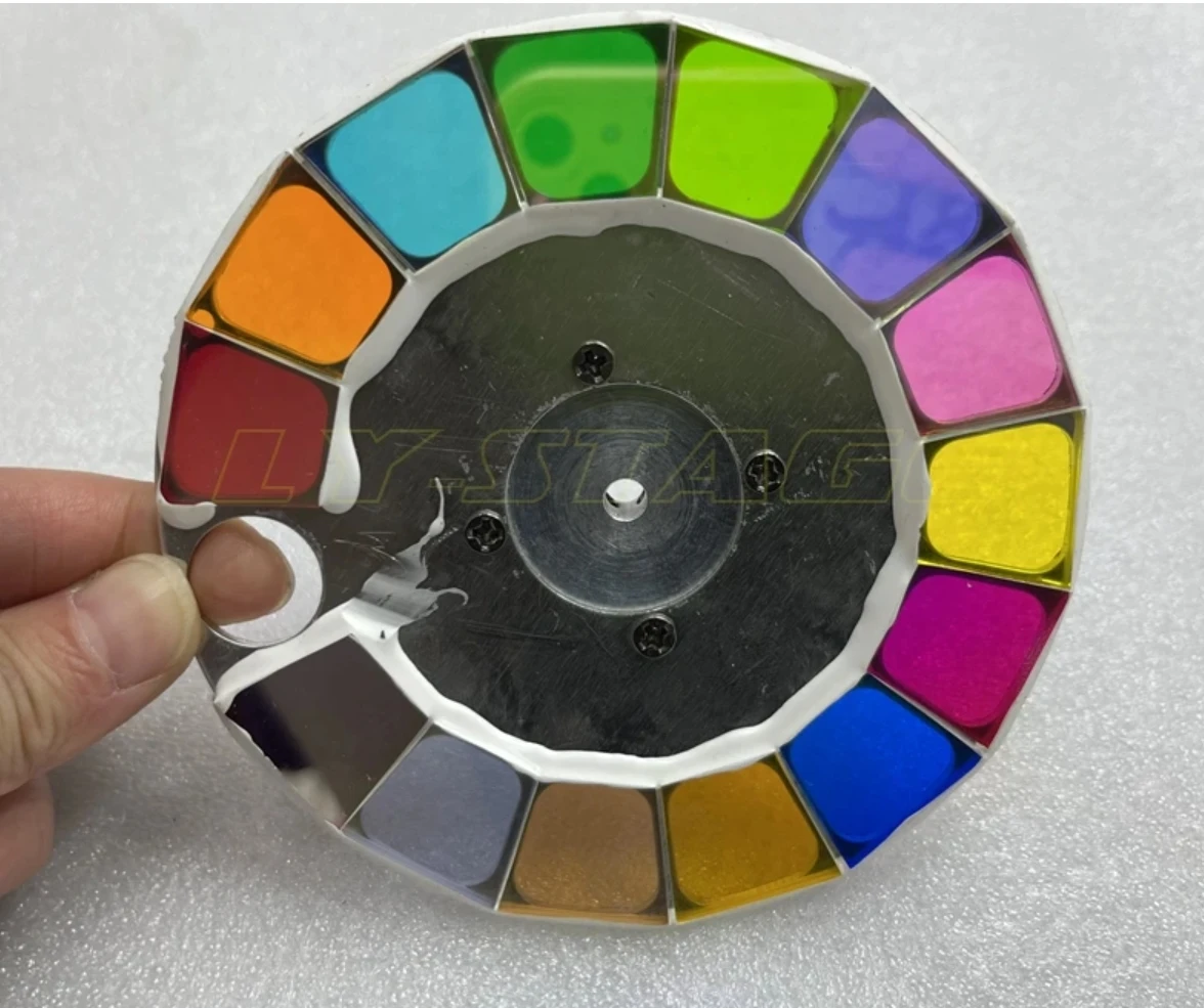 20sets/lot Color Glass Wheel Panel For Beam 230W 7R Moving Head Light Beam Lighting Replace Parts