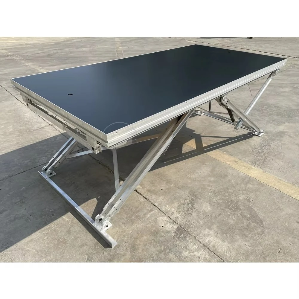 Dj table portable folding aluminum portable easy to install concert stage